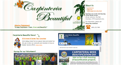 Desktop Screenshot of carpinteriabeautiful.org