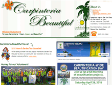Tablet Screenshot of carpinteriabeautiful.org